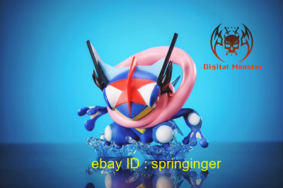 Digital Monster Studio Greninja Resin Figurine Statue 11cm