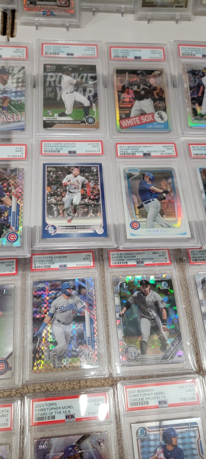 Repack PSA 10/9. 1 slab + 1 Auto. 15 card lot. Acuna Judge Julio Rodriguez Nico - Picture 14 of 23