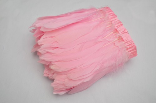 Wholesale*6" Dyed Natural Goose/Duck Big Feather Fringe Craft Trim Fascinator#Ys - Picture 15 of 15
