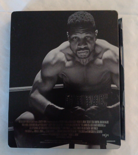 Creed III (SteelBook, 4K Ultra HD, Blu-ray) DAMAGED - Picture 2 of 3