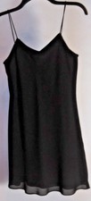 Dress Skirt Little Black Mini Straps Womens 4