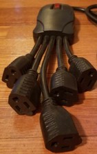 Lite-Sun Model LTS-L03, 5 Outlet Power Strip Surge Protector BRAND NEW