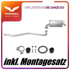 Mazda 6 1.8 2.0 2.0D (2002-2007) Auspuffanlage Mittelrohr+Endschalldämpfer