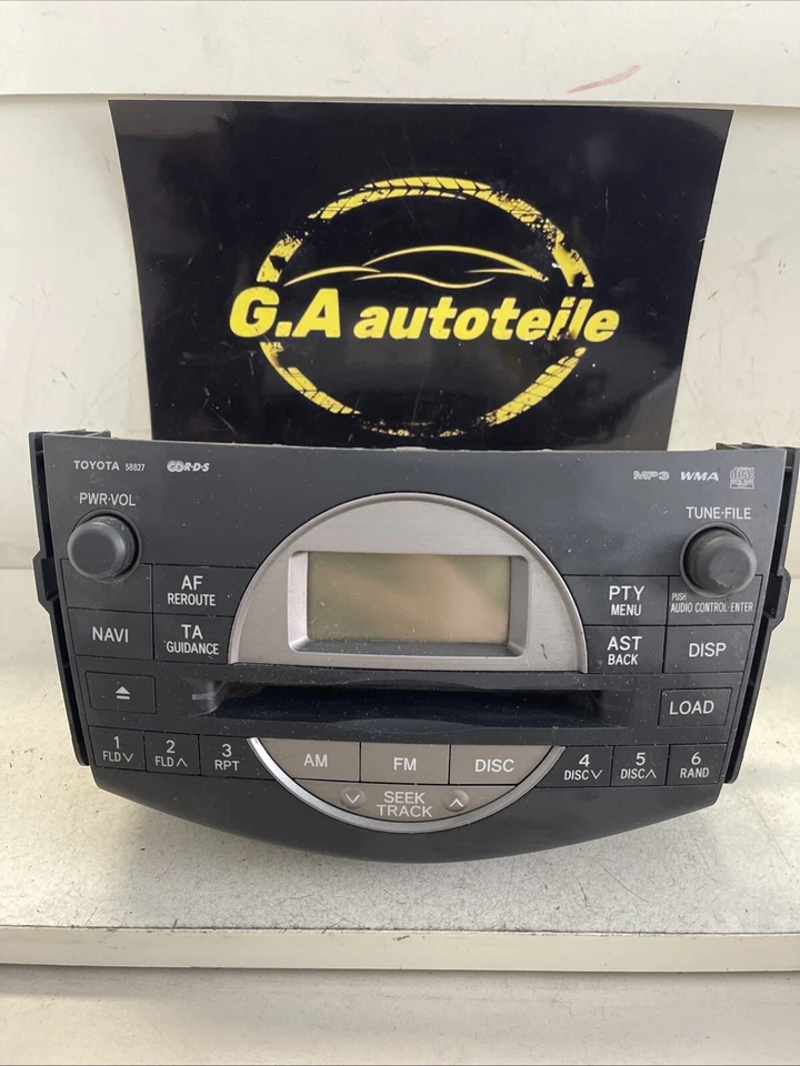 RADIO CD Toyota RAV4 (A3) Terreinwagen 2.2 D-CAT 16V 4x4 (2AD-FHV) 8612042220 - Bild 2 von 4