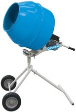 Betoniera a bicchiere smontabile Minihobby 140 Polieri cantiere betoniere
