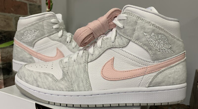 靴 Nike Air Jordan 1 Mid SE Light lron Ore Jordan 1 Mid SE Light Iron Ore / DETAIL & ON FEET - YouTube