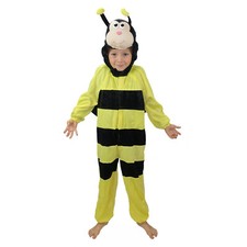 KINDER BIENEN KOSTÜM / Karneval Fasching Tier Tierkostüm Plüschkostüm Mädchen