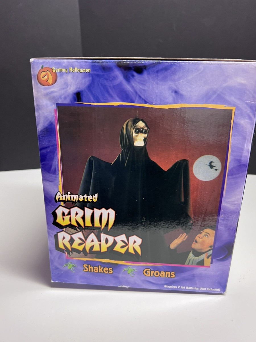クリアファイル Vintage Gemmy Industries Grim Reaper クリアファイル