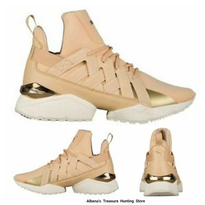 puma muse echo womens gold