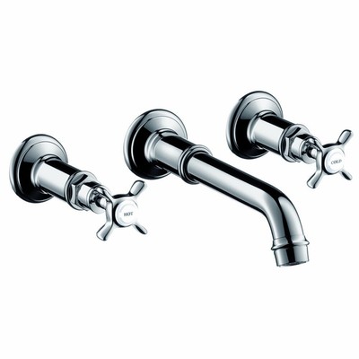 AXOR Timeless Hand Polished 2-Handle 3 3-in Tall Bathroom Sink Faucet in Chrome