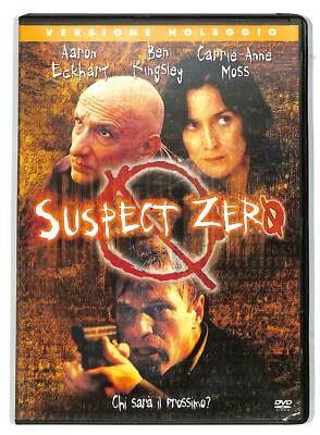 Suspect Zero DVD Ex Verleih VERMIETUNG