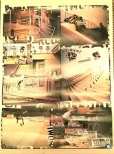 5 x World Industries Skateboard Poster NOS 18"x24" Shelter, Davis, Franklin...