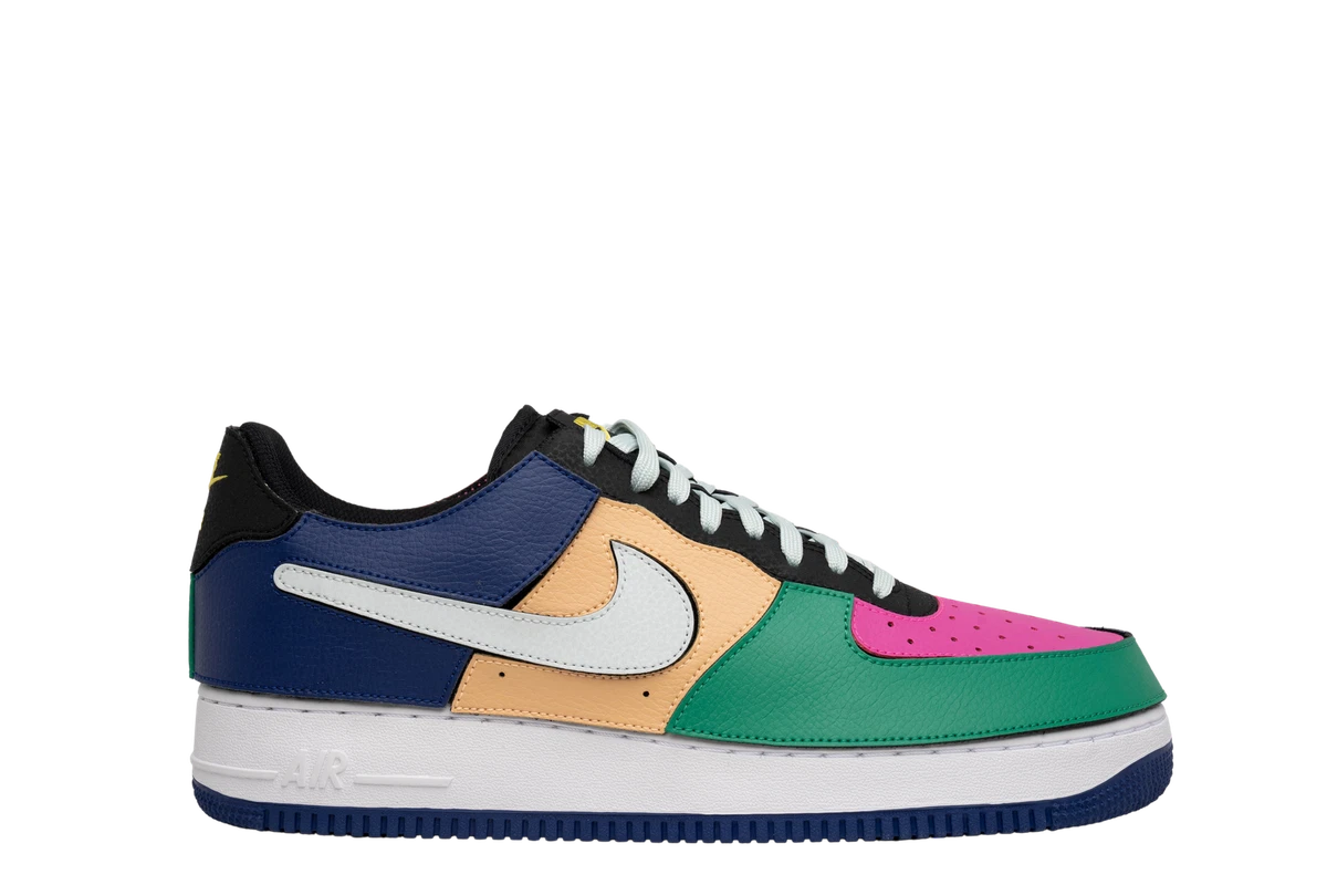 Nike Air Force 1/1 Black Multi-Color | eBay