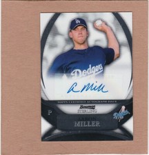2010 Bowman Sterling Prospects Auto Aaron Miller #BSP-AM Auto NM+