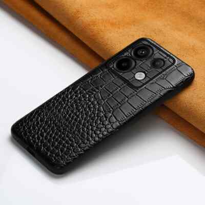 Genuine Cowhide Leather Phone Case for Redmi Xiaomi Mi 14 Ultra 13T 14T X6-----