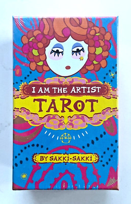 I Am The Artist Sakki-Sakki Tarot Cards Monicka Clio Sakki Deck Only Sealed New