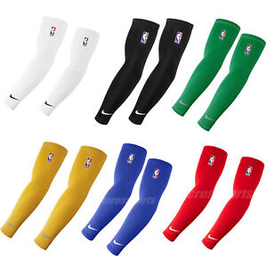 white nike shooting sleeve