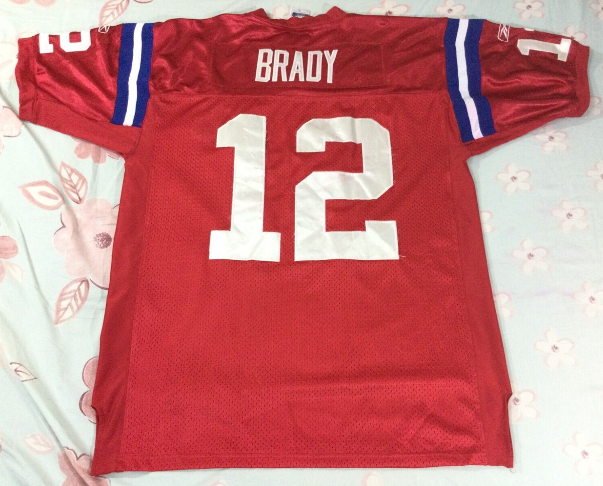 New England Patriots Football-NFL Tom Brady #12 Reebok Jersey