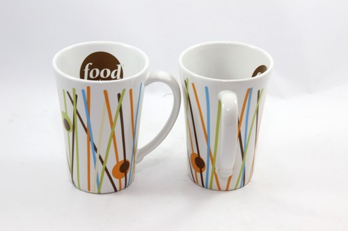 Food Network Olive Oversized Mugs Set of 2 - Picture 5 of 7