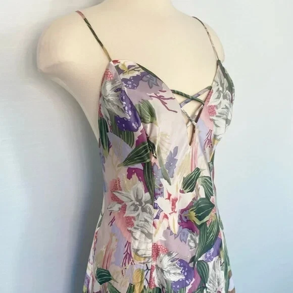 UNDERCOVER Abito Victoria’s Secret G Label SETA floreale slip vintage chemise