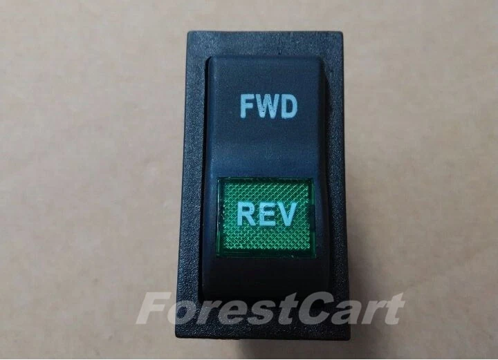 Carro de golf Club Car EZGO selector basculante FWD REV interruptor delantero/reverso 8 pines Foto 2 de 4