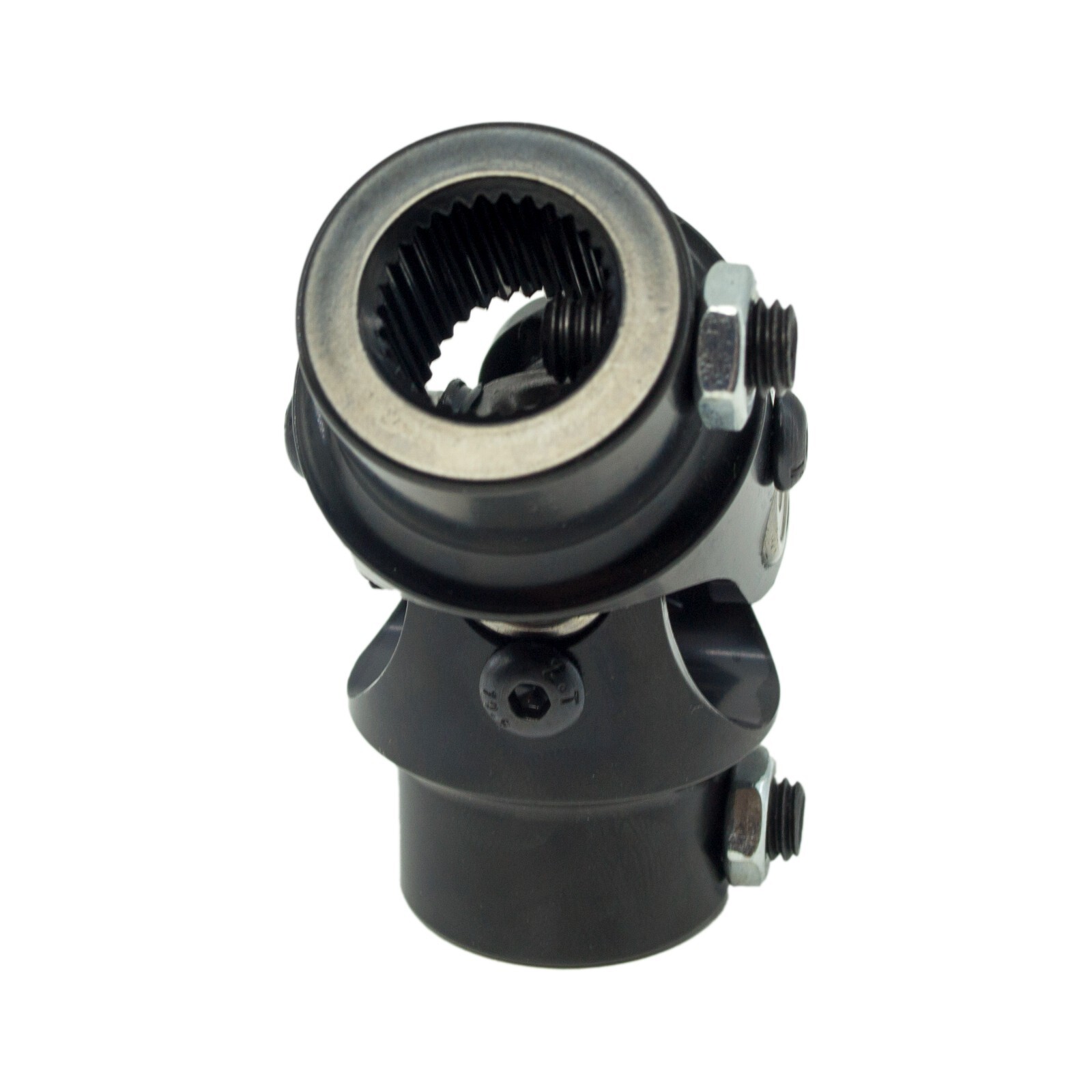 1 DD X 3/4 Round Single Chrome Universal Steering Shaft U Joint 1 DD X 3/4 Round Single Chrome Universal Steering Shaft U Joint