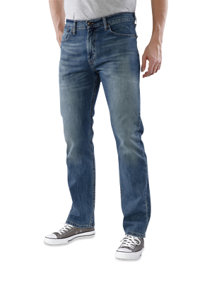 Levi's Men's 505 Regular Fit Jeans Medium Wash 005051614