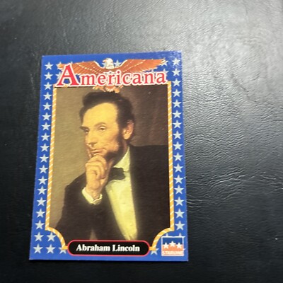 Jb15 Americana 1992 StarLine #2 Abraham Lincoln 16Th President