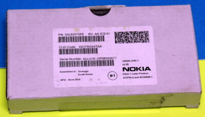 3AL82070AE NEW NOKIA ALCATEL LUCENT CWDM CPRI 7 ch 55 Transceiver 26xAvailable