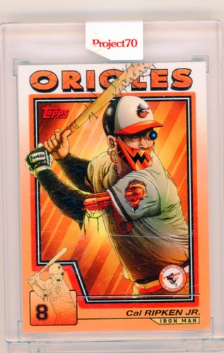 Topps Project 70 Card #792 CAL RIPKEN JR. by Alex Pardee Orioles "Iron Man"