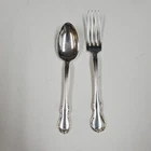Pair Towle Sterling Silver French Provincial Spoon and Fork Set Small Size 50g
