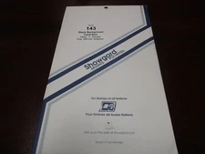 SHOWGARD #143  FOND NOIR BLACK  MOUNTS    , NEW WITH FREE SHIPPING!!!