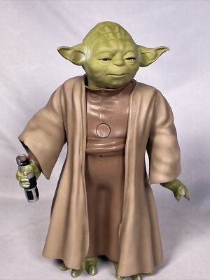 Disney Store Talking Yoda Doll Star Wars 10'' TALKING YODA