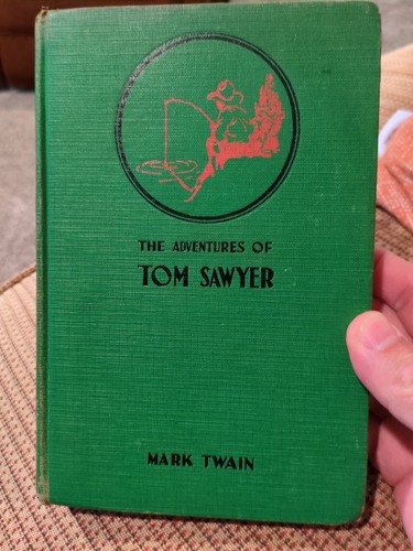 MARK TWAIN The Adventures of Tom Sawyer HC BOOK with Photos from Movie ...
