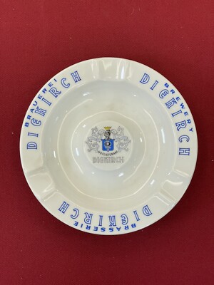 BRAUEREI DIEKIRCH court supplier advertising ashtray