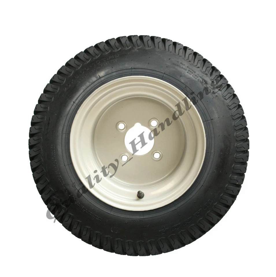 2 - 20x8.00-10 4ply Multi Rasen Gras Auf Vier Nieten Rim- Rasenmäher Reifen - 4 - Bild 3 von 4