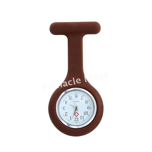 Battery Silicone Nurse Watch Brooch Medical Pendant Nursing Tunic Pocket Clip - Picture 18 of 19