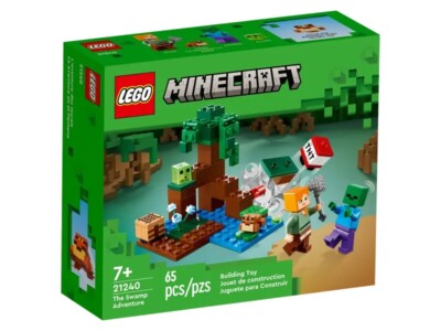 NEW - LEGO Minecraft - The Swamp Adventure - 21240 - 65 Pieces
