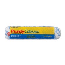 Purdy Colossus 12" Roller Sleeve (Pile 305 x 25mm (12 x 1in), White-blue 