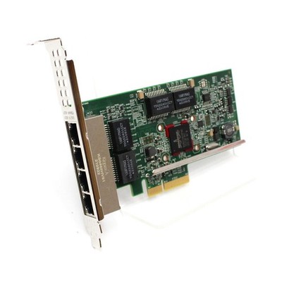 Dell Broadcom 5719 QP 0HY7RM Gigabit-LAN-Adapter 4x RJ-45  PCI-E x4  #331888