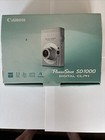 Canon PowerShot SD1000 7.1MP Digital ELPH Camera Silver w/3x Zoom Bundle — photo 1