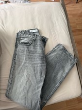 Zara Damen Jeans Grau Größe 38