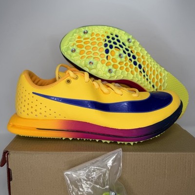 Nike Triple Jump Elite 3 Citron Pulse Track Field Jump Spikes Men