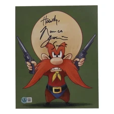 Maurice LaMarche Signed Autographed Looney Tunes Yosemite Sam 8x10 Photo BAS COA