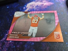 2024 Panini Donruss Elite - Field Vision Travis Kelce #5 Kansas City Pink