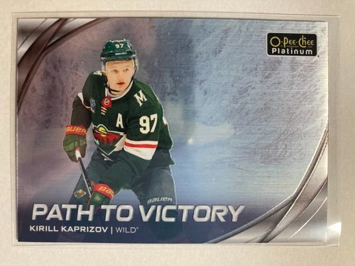 2025-26 O-Pee-Chee OPC Platinum Path to Victory #PV-11 Kirill Kaprizov