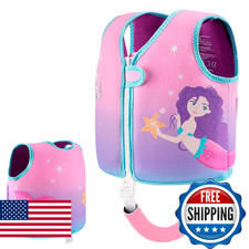 Pottwal Swim Vest for Kids - Swim Jacket for 1-2 Years 24-33LBS - Made of Neop
