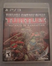 Teenage Mutant Ninja Turtles: Mutants in Manhattan  PlayStation 3 PS3 CIB TMNT