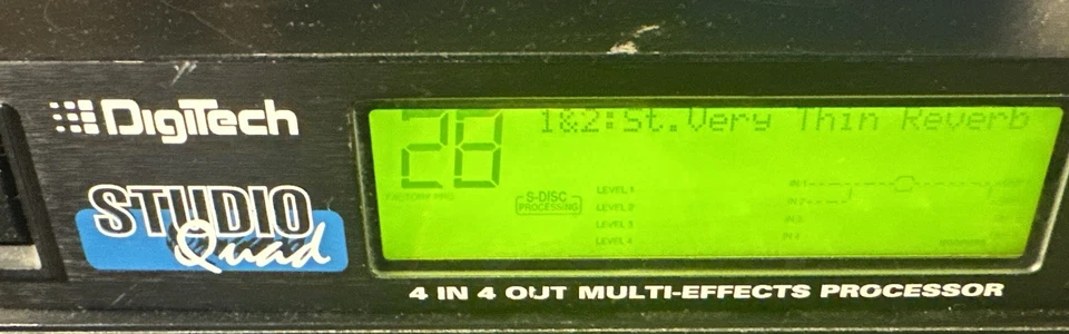 DigiTech Studio Quad 4 in – 4 out - Multieffekt-Prozessor - Bild 2 von 4
