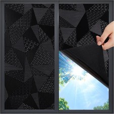 Window Film 3D Diamond Decorative Stained Static Cling for Home